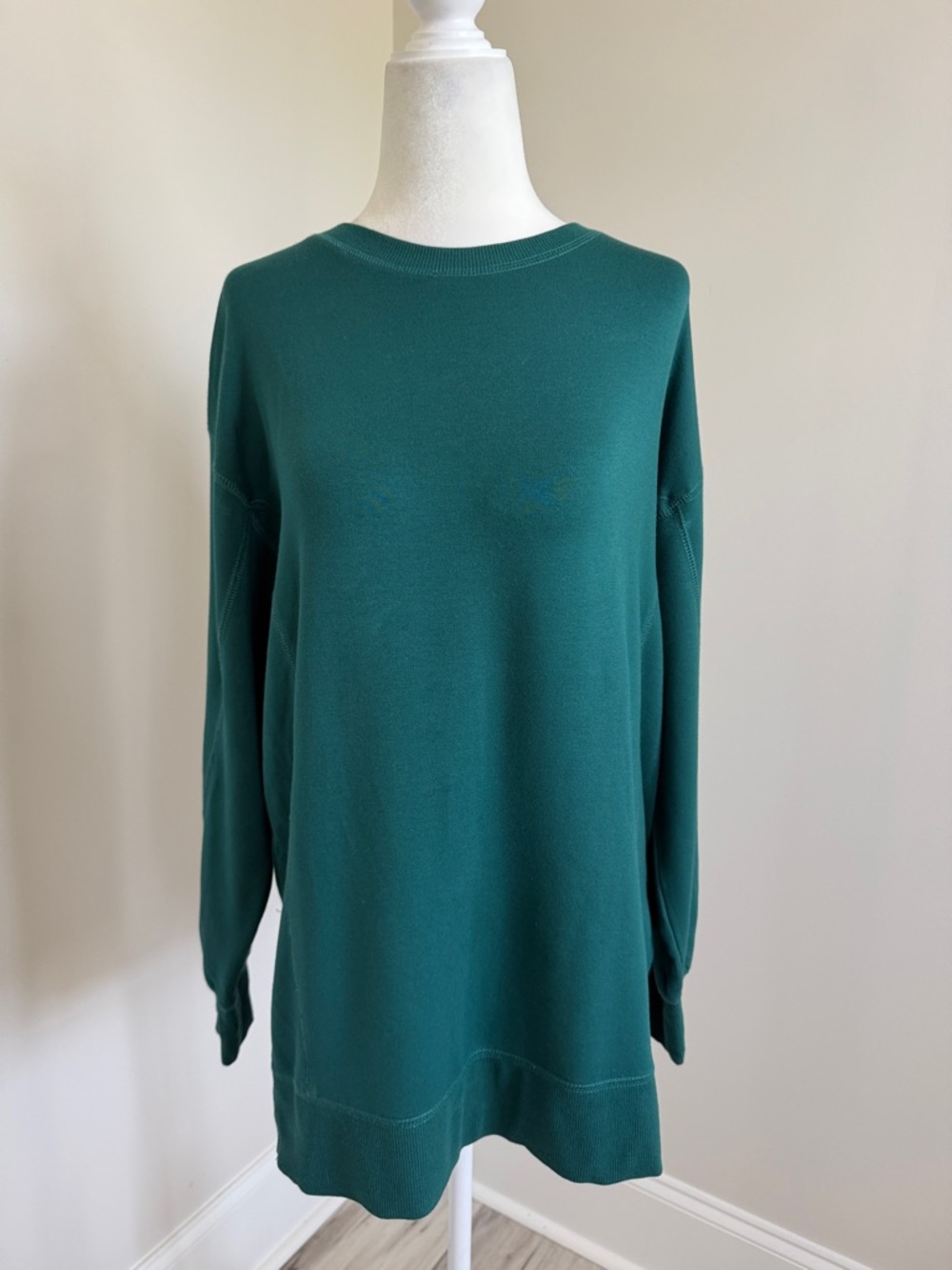 Altar'd State Deep Green Long Sleeve Tunic size Xs